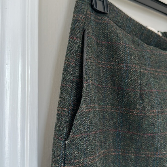 Roolee Dresses & Skirts - Roolee plaid tartan dark green pencil skirt McMillan Plaid Skirt wool blend